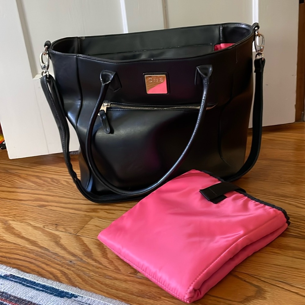 Charlotte and Asher diaper bag